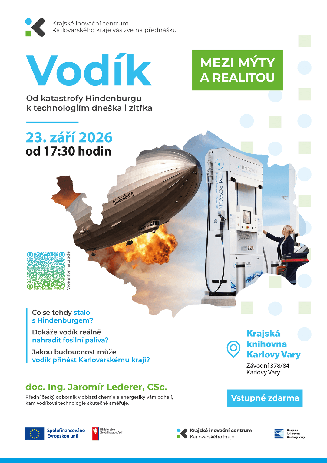 Přednáška: Vodík mezi mýty a realitou