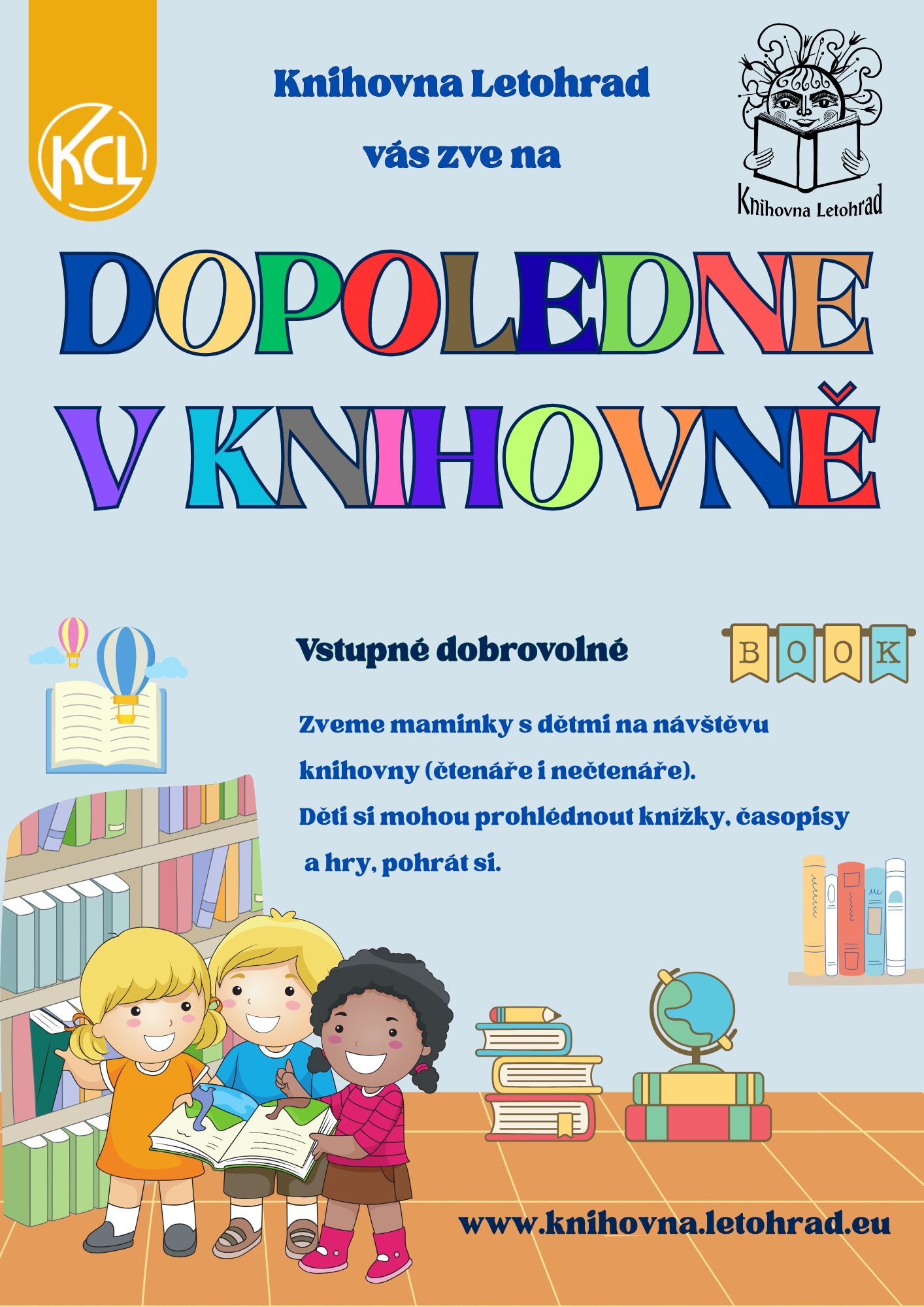 Dopoledne v knihovně