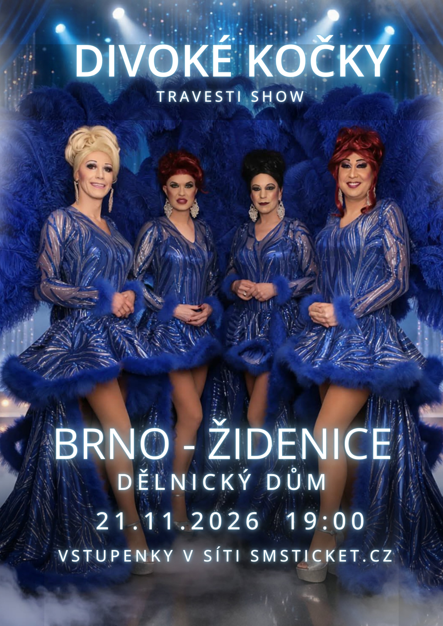 Travesti show Divoké kočky