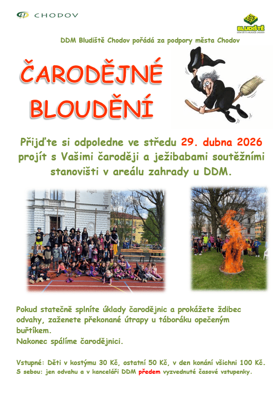 Čarodějné bloudění 2026