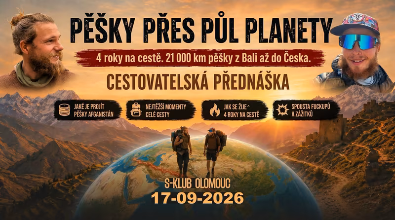 Pěšky přes půl planety: z Bali do Česka
