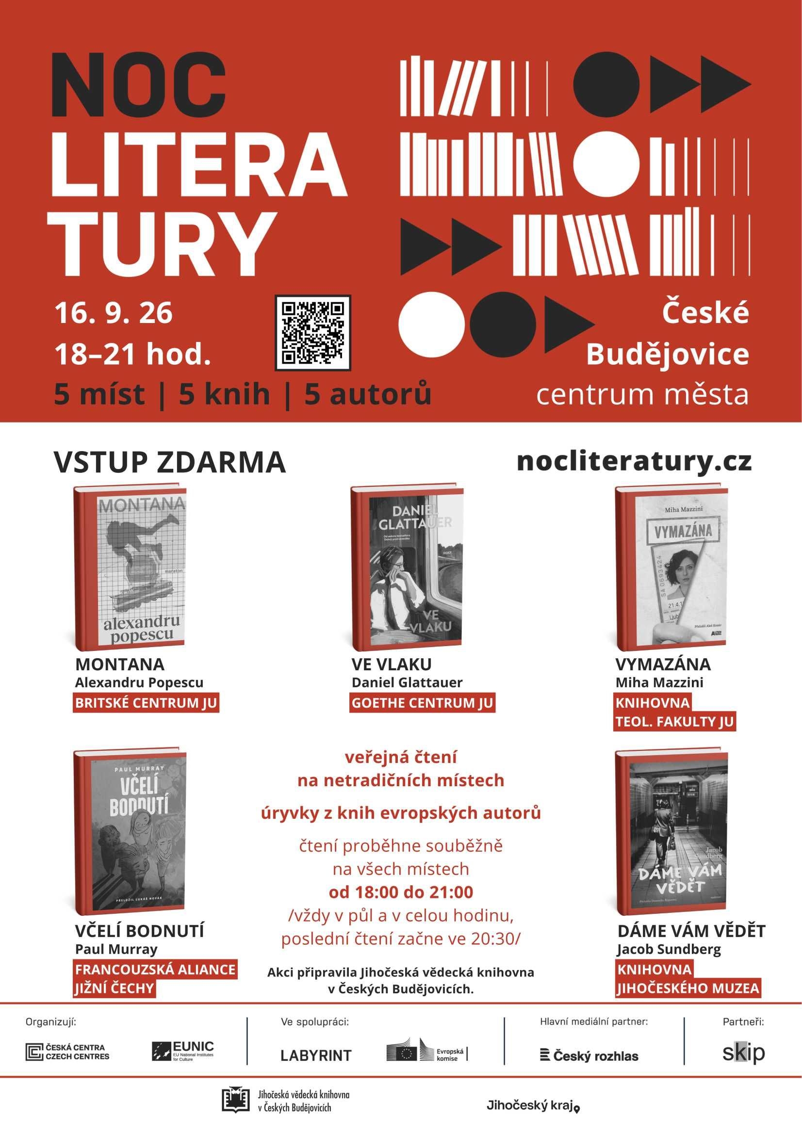 Noc literatury 2026