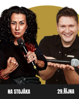Na stojáka - Ester Kočičková a Dominik Heřman Lev