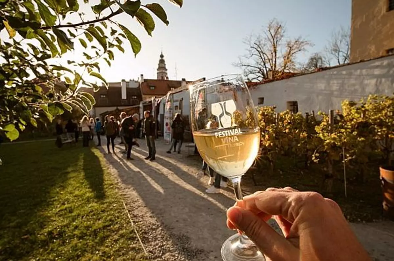 Zahradní degustace vín Český Krumlov 2026