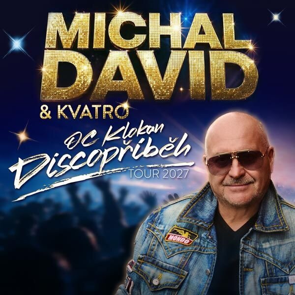 Michal David - OC Klokan Discopříběh Tour 2027
