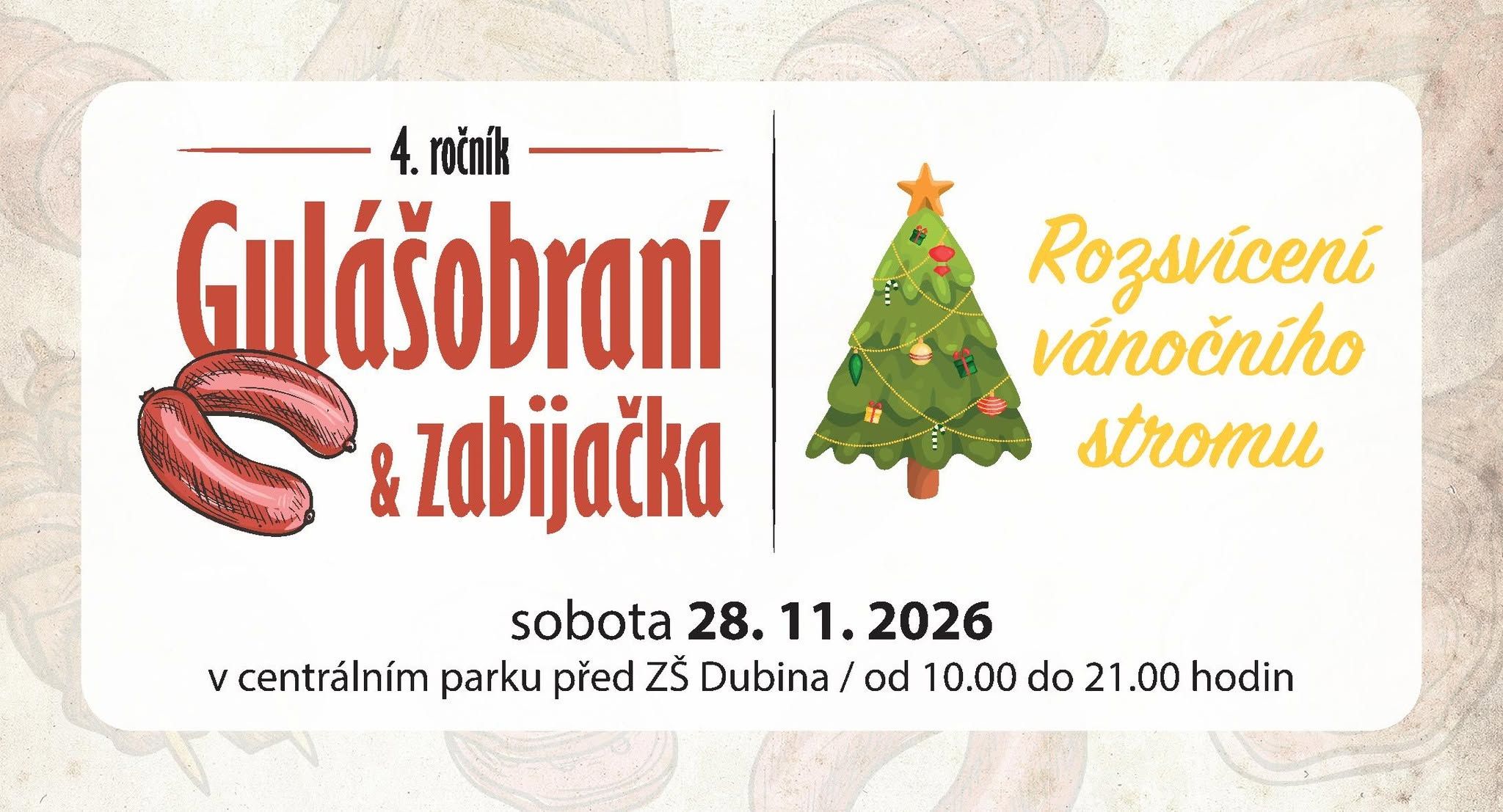 Gulášobraní & zabijačka - 4. ročník