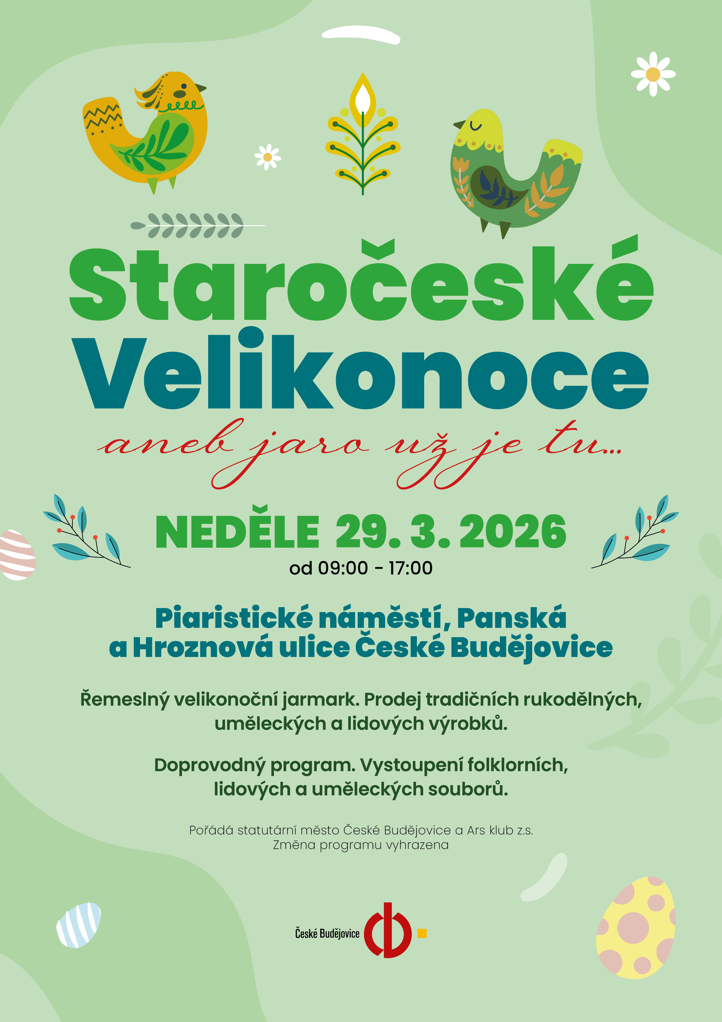 Staročeské Velikonoce aneb jaro už je tu...