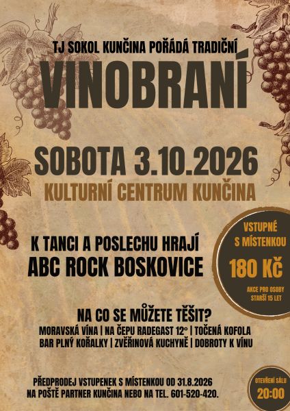 Vinobraní 2026