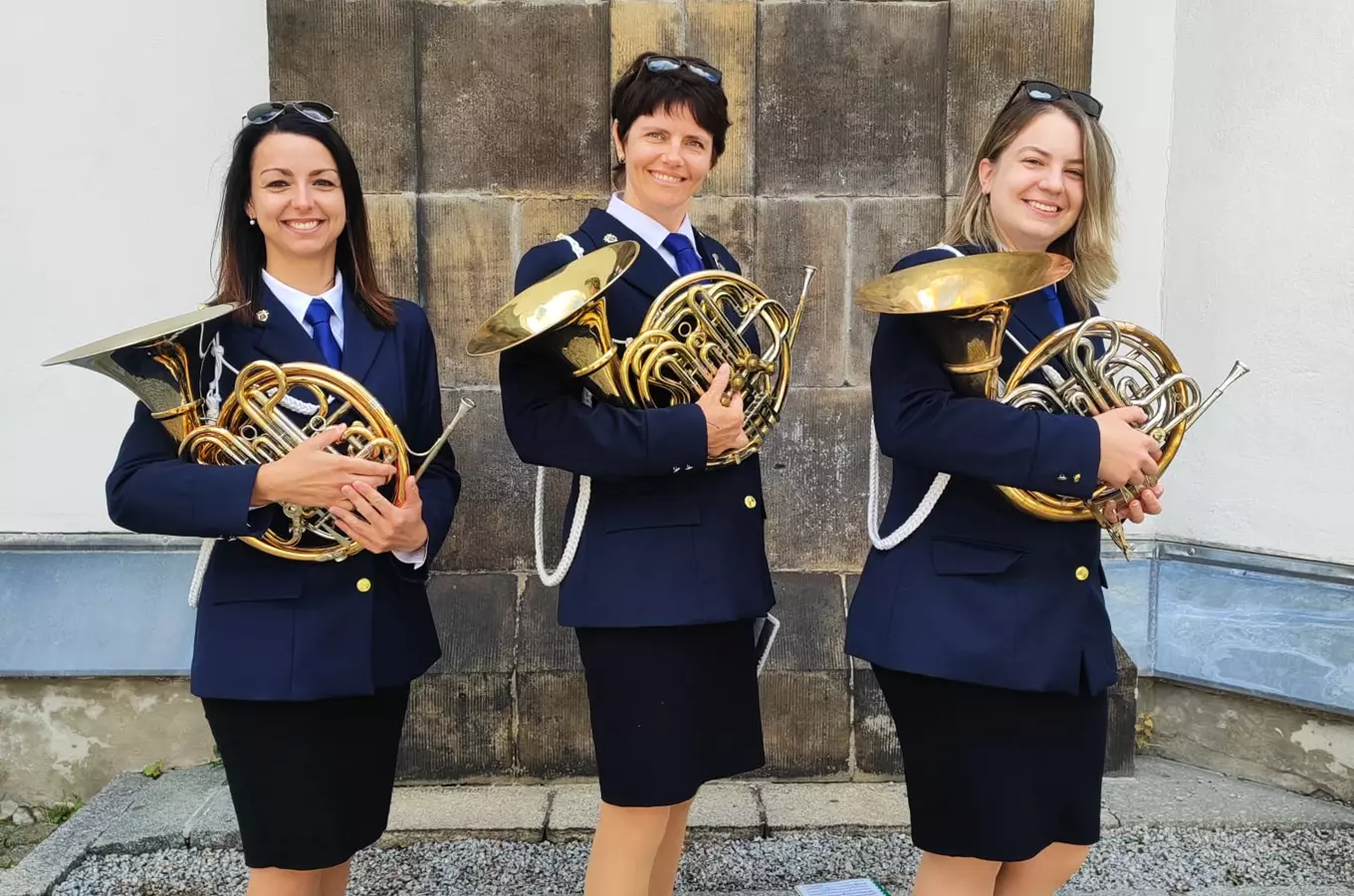 Koncert lesních rohů na zámku Kozel