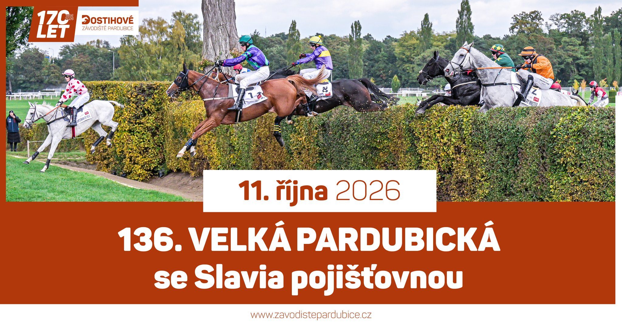 136. Velká pardubická se Slavia pojišťovnou
