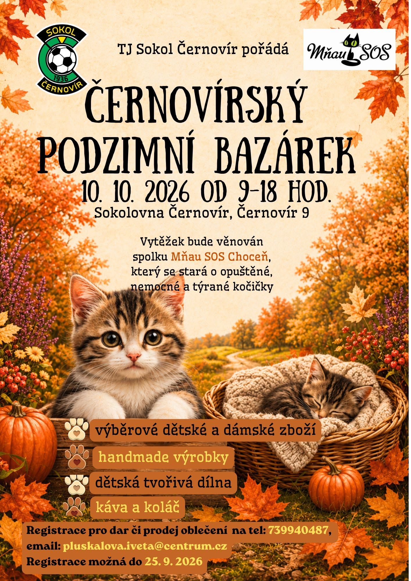 Černovírský podzimní bazárek