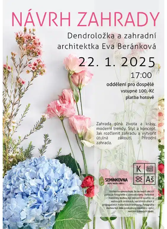 Návrh zahrady – přednáška