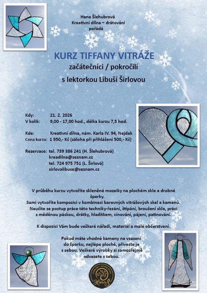 Kurz Tiffany vitráže
