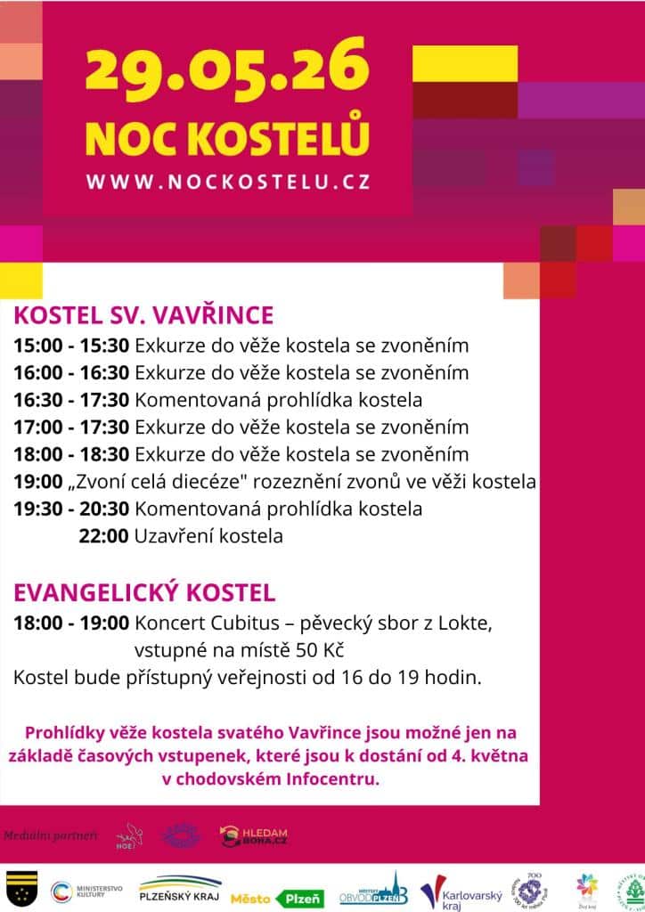 Noc kostelů 2026 v Chodově