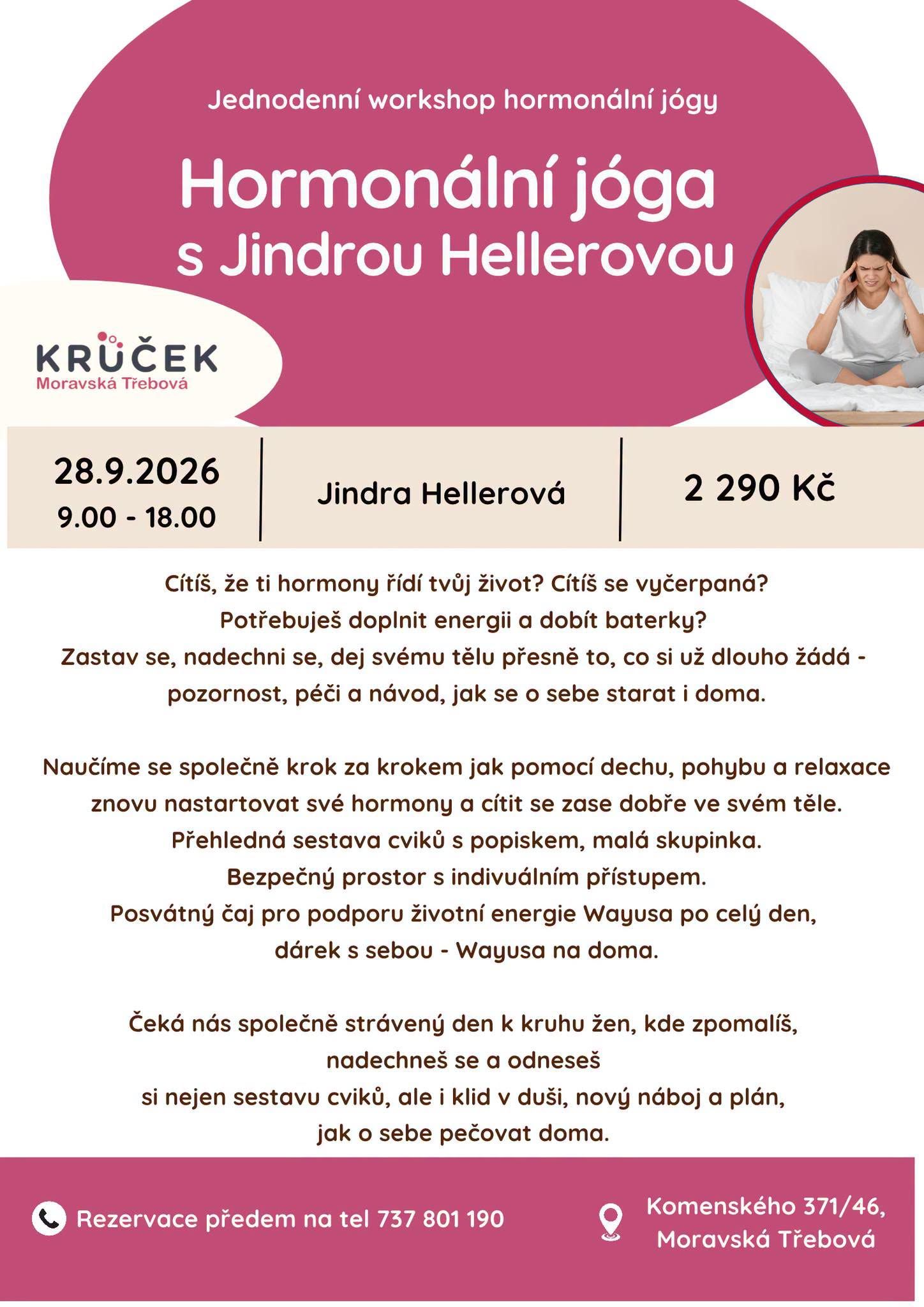 Kurz hormonální jógy