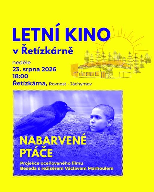 Letní kino v Řetízkárně