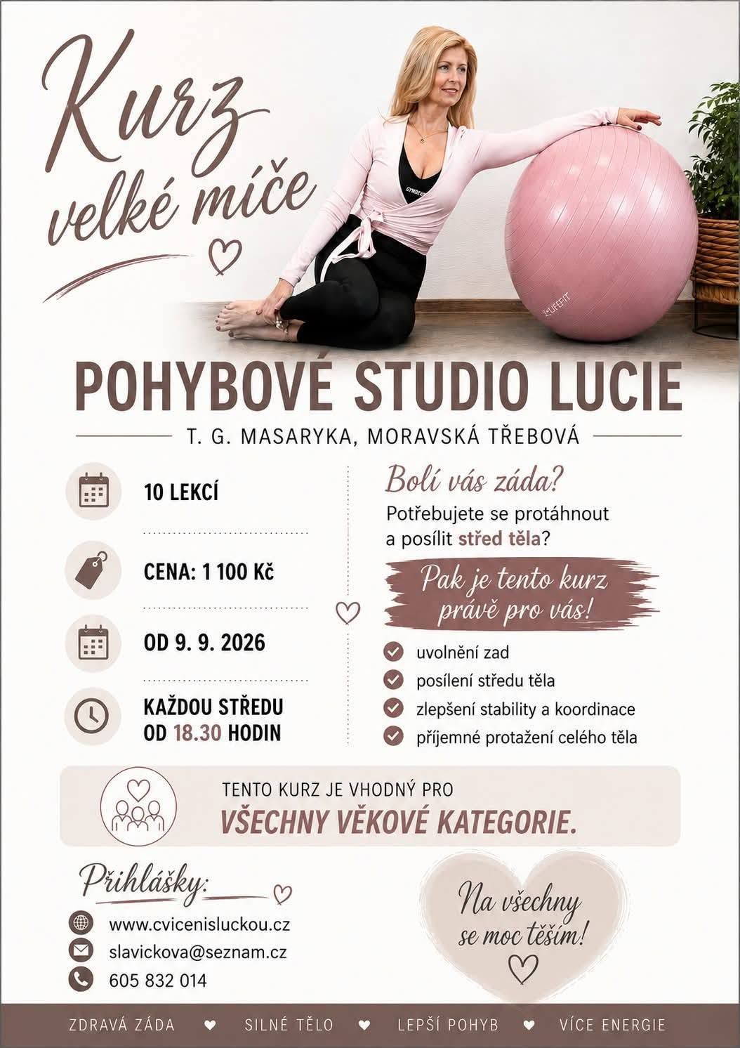 Kurz velké míče