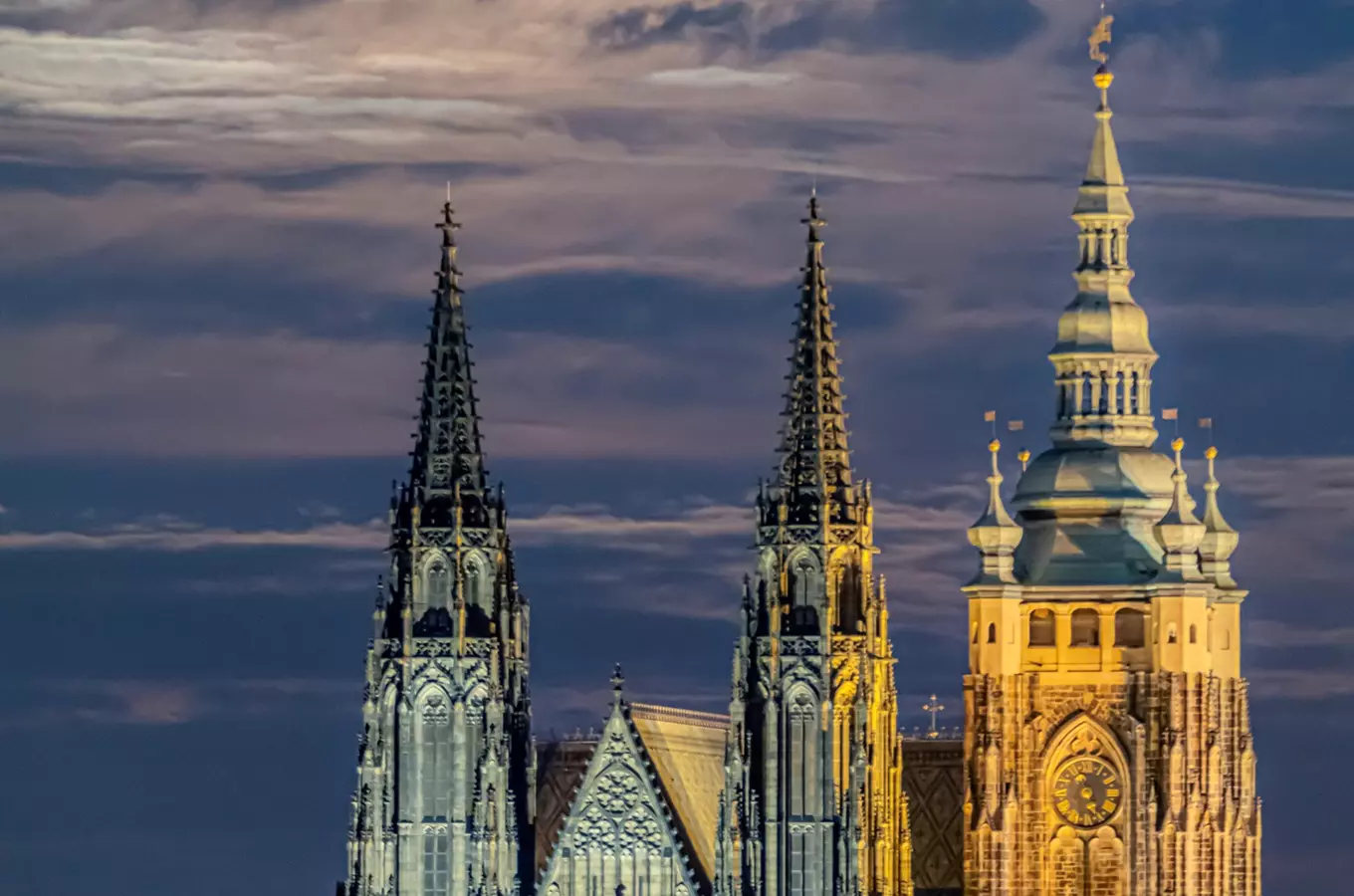 Pražský hrad při úplňku – komentovaná vycházka