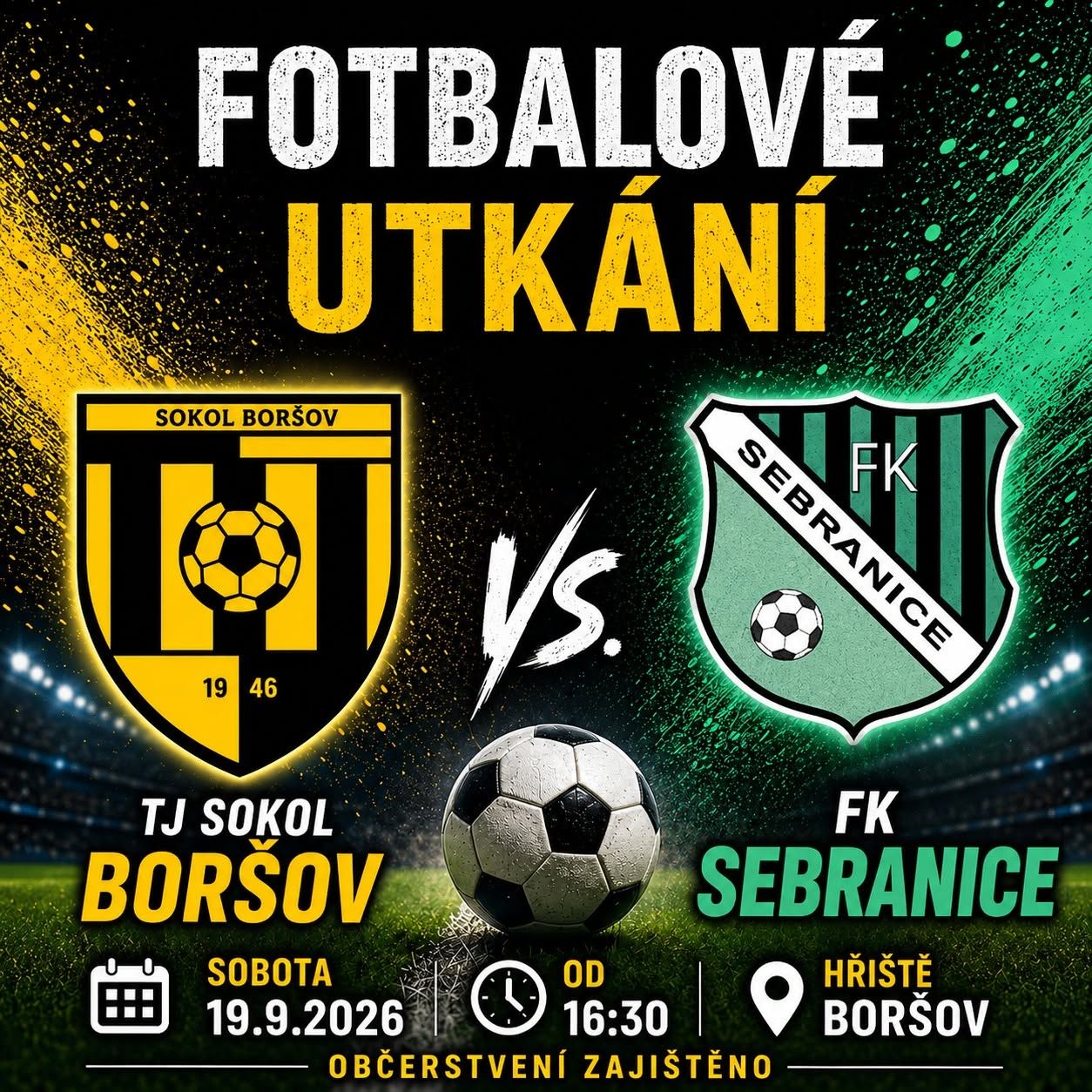 TJ Sokol Boršov vs. FK Sebranice
