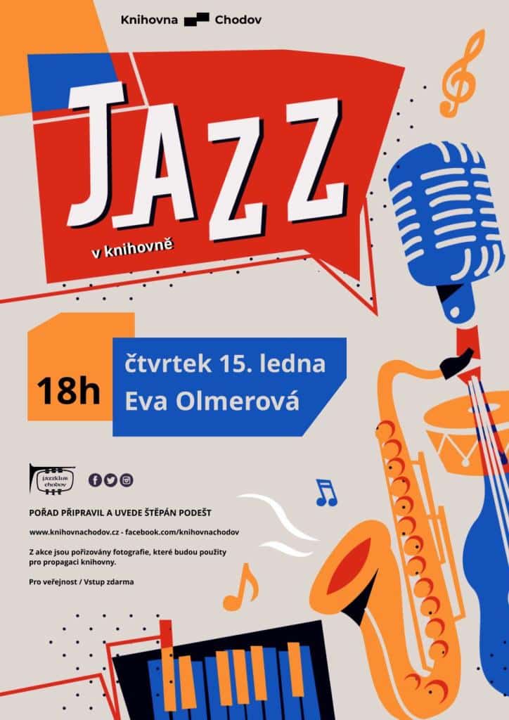 Jazz v knihovně – Eva Olmerová