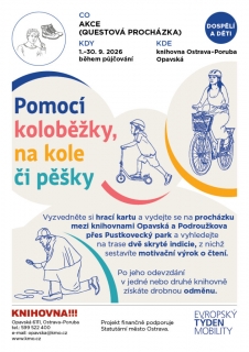 Pomocí koloběžky, na kole či pěšky