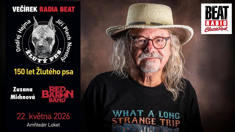 Večírek Radia BEAT ✪ 150 let Žlutého psa ► Zuzana Michnová • Red Baron Band