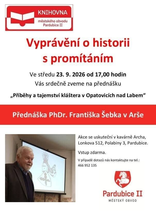 Příběhy a tajemství kláštera v Opatovicích nad Labem s historikem PhDr. Františkem Šebkem