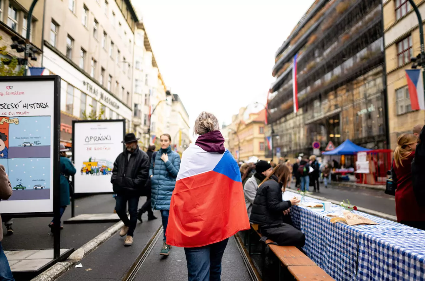 Korzo Národní – Den boje za svobodu a demokracii na Národní třídě 2026