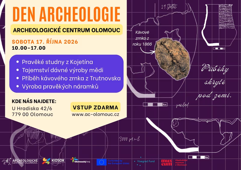 Den archeologie v Olomouci: nahlédněte do laboratoří a vyzkoušejte si pravěká řemesla