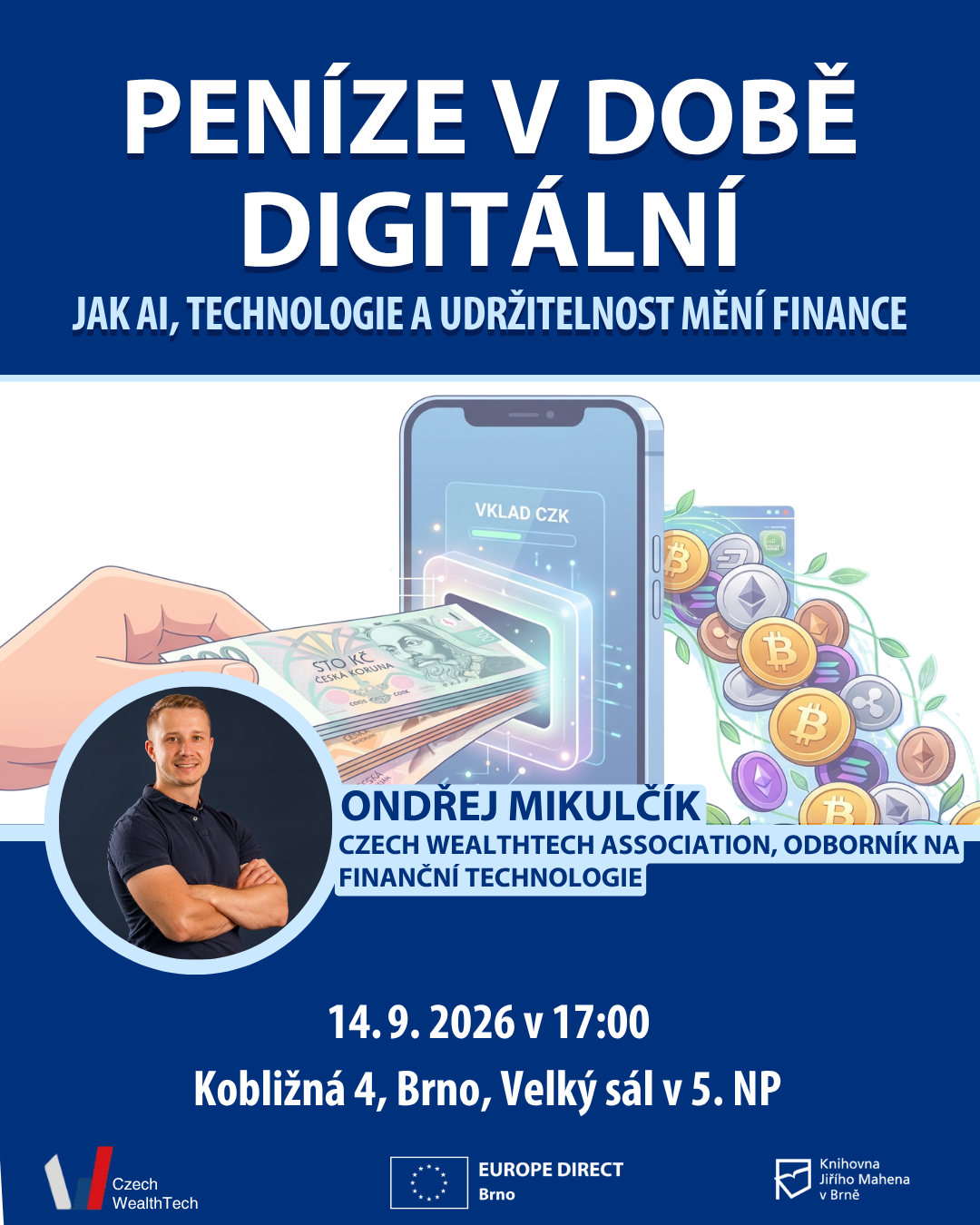 Peníze v době digitální - Jak AI, technologie a udržitelnost mění finance?