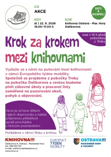 Krok za krokem mezi knihovnami
