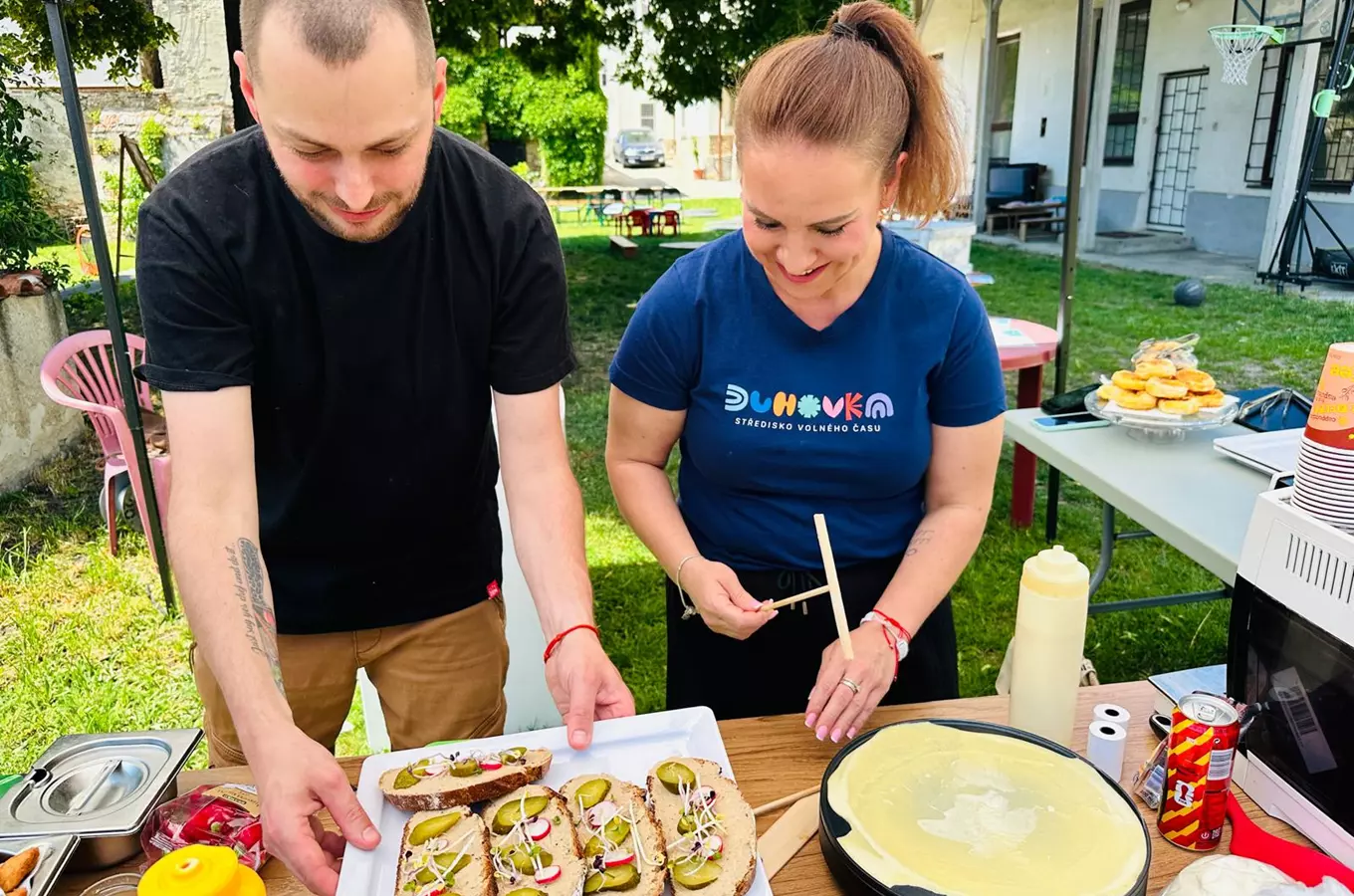Podzimní piknik na Duhovce