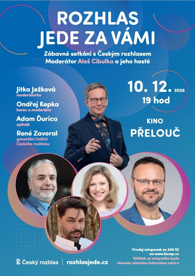 Rozhlas jede za Vámi - moderátor Aleš Cibulka