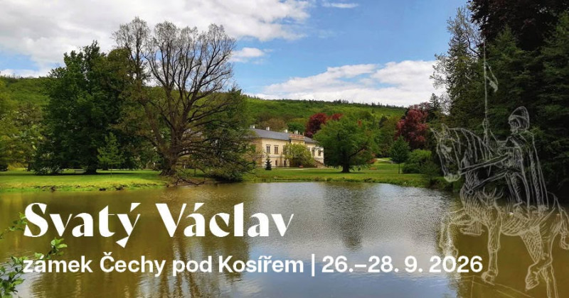 Svátek svatého Václava na zámku v Čechách pod Kosířem