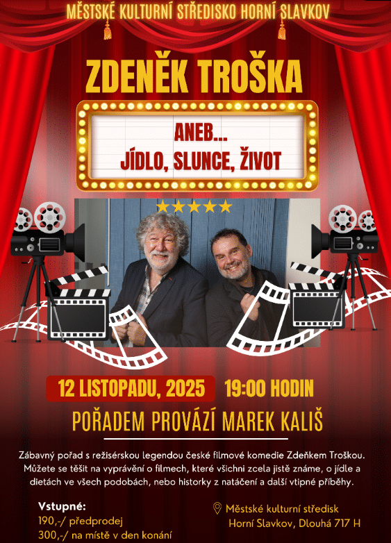 Zdeněk Troška aneb… Jídlo, slunce, život
