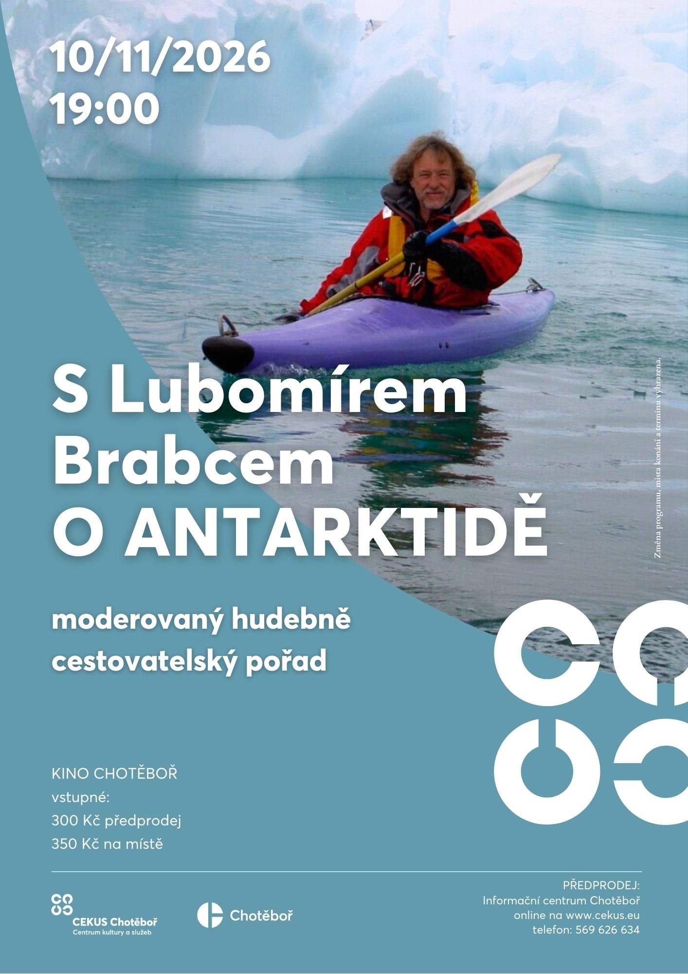 S Lubomírem Brabcem o Antarktidě