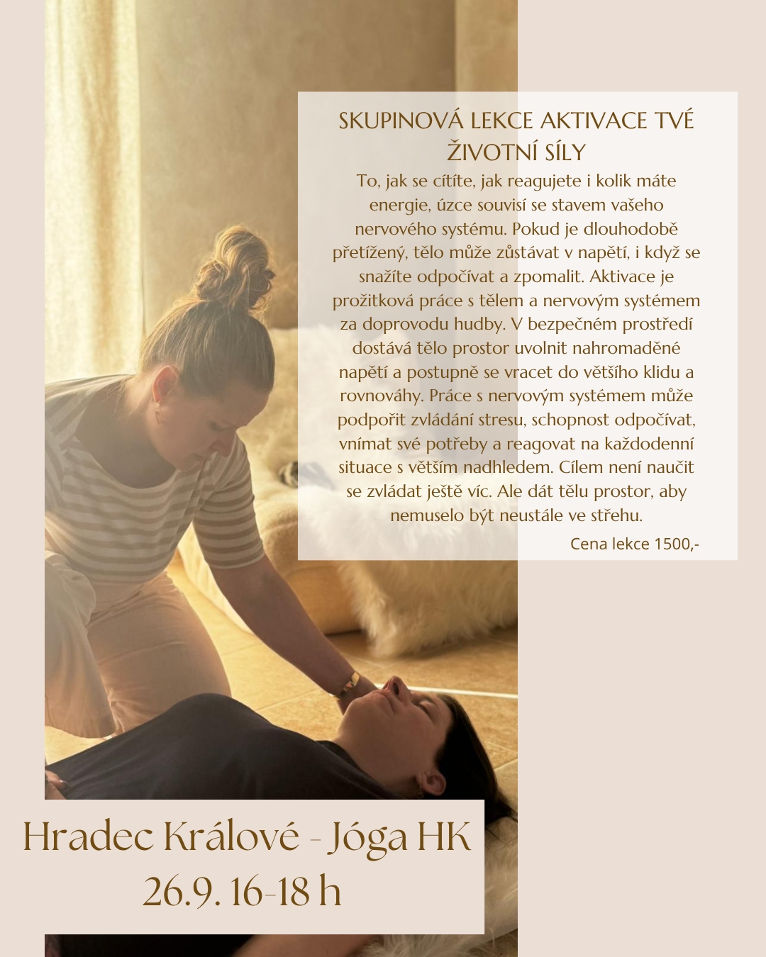 WORKSHOP KAP- aktivace životní síly