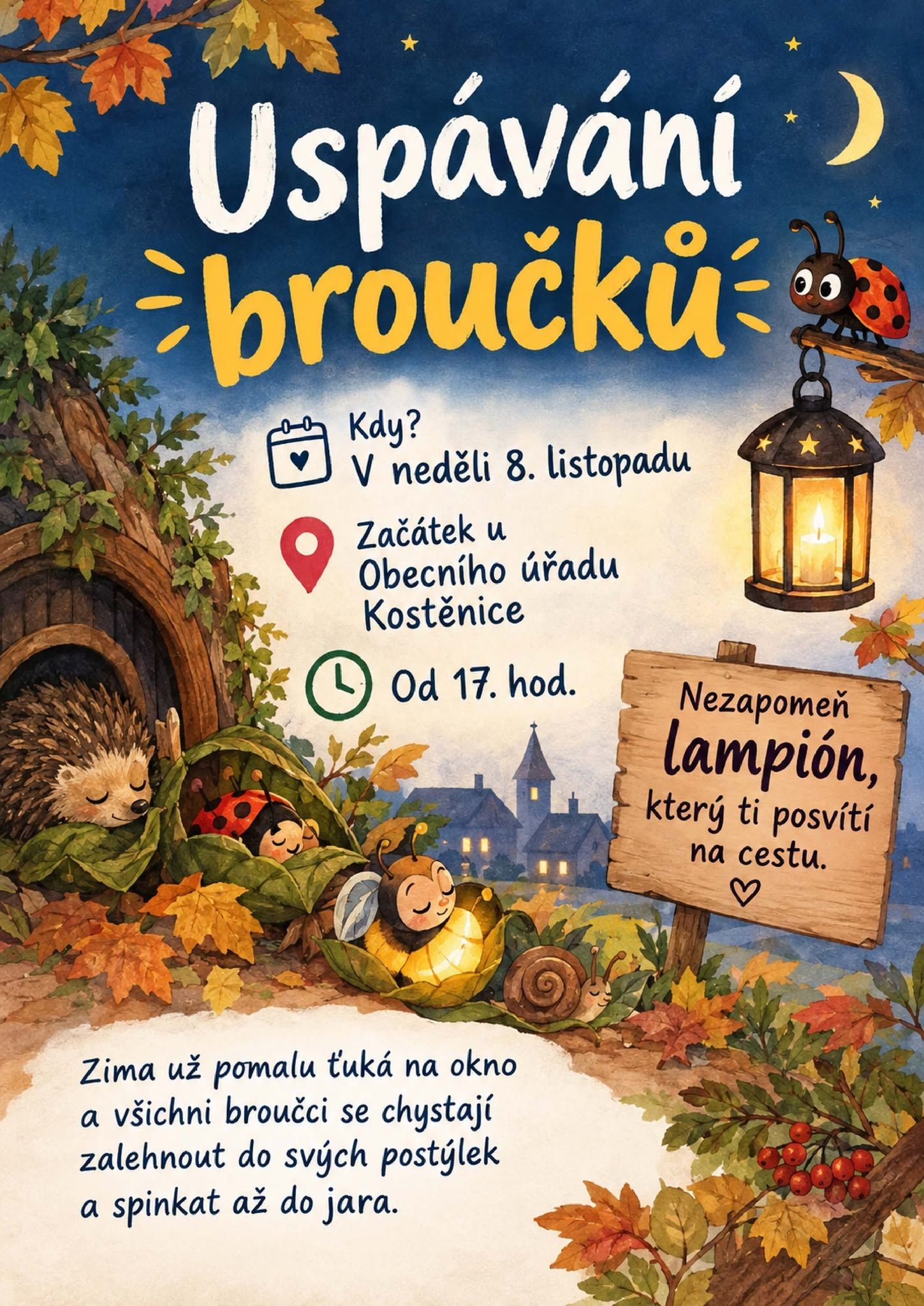 Uspávání broučků