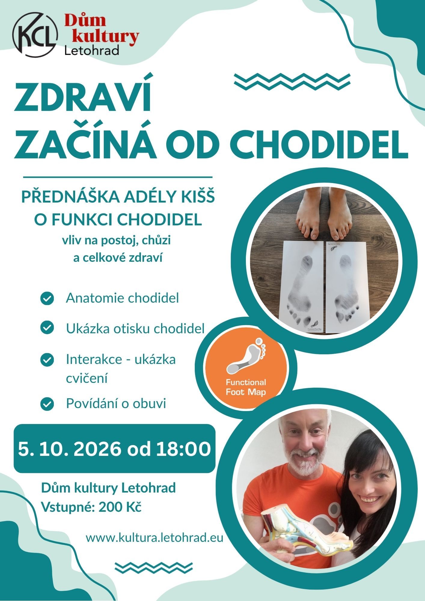 Zdraví začíná od chodidel
