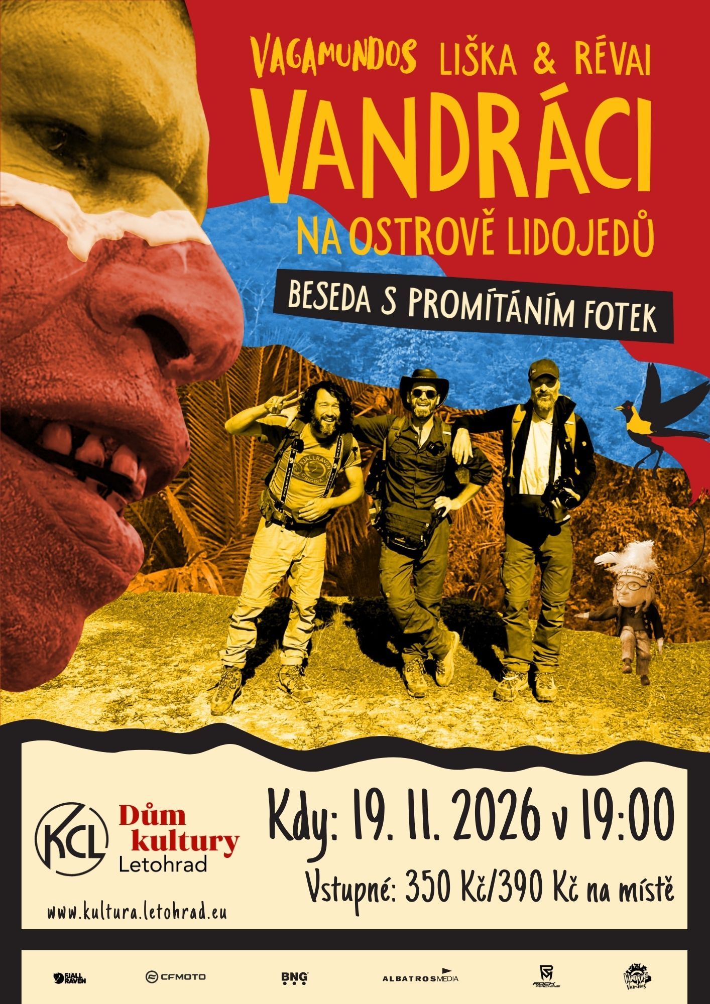 Vandráci na ostrově lidojedů