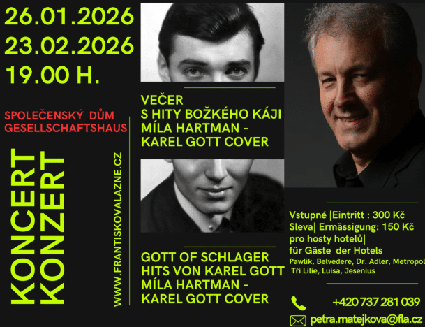 Večer s hity božského Káji