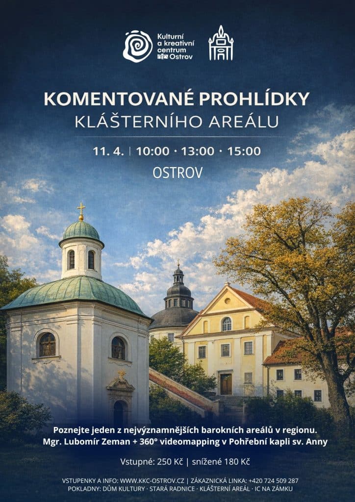 Komentované prohlídky klášterního areálu