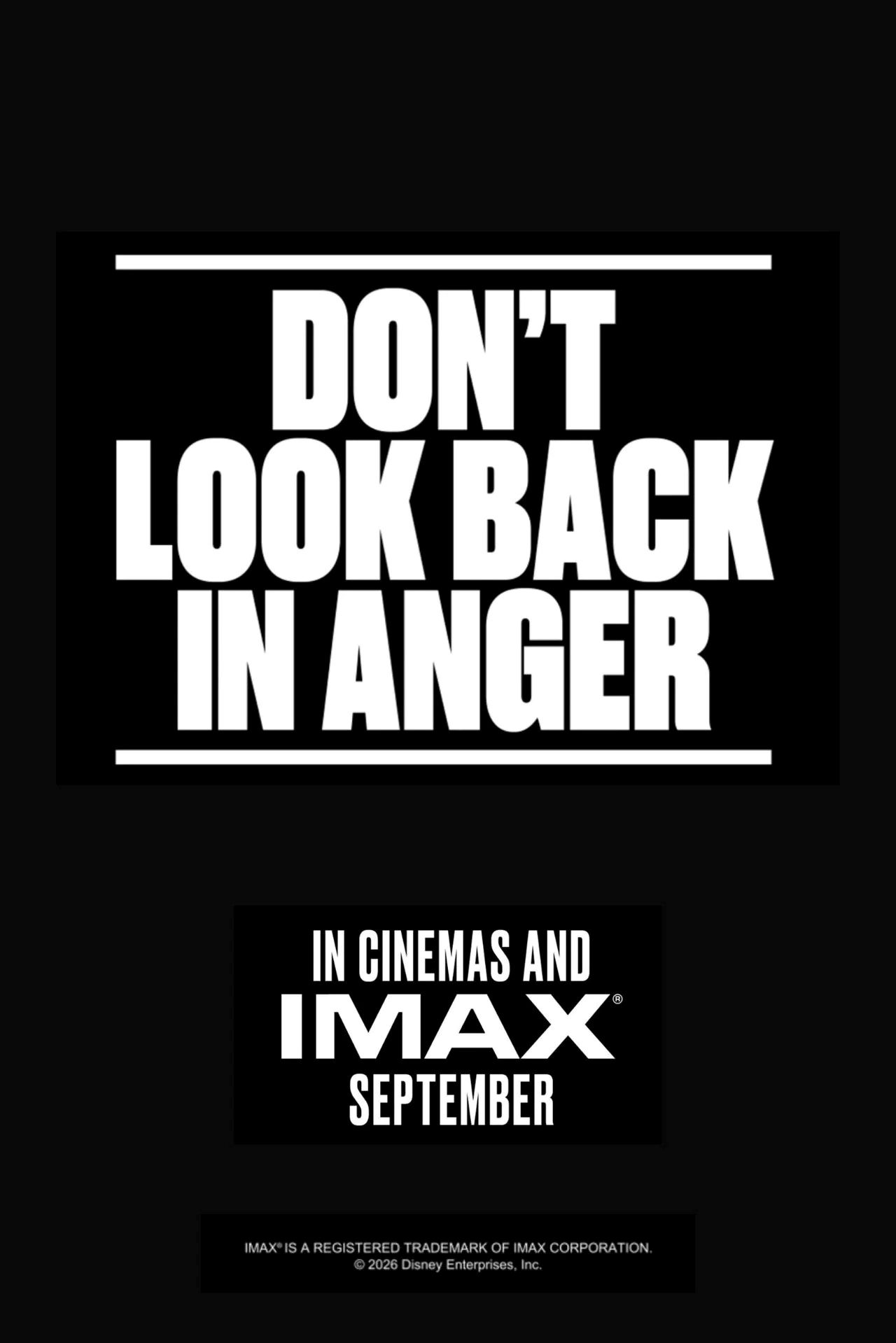 Oasis: Don´t Look Back in Anger
