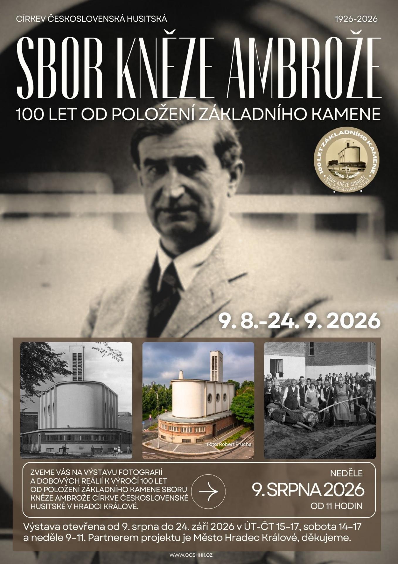 100 let Sboru kněze Ambrože | výstava fotografií a dobových reálií