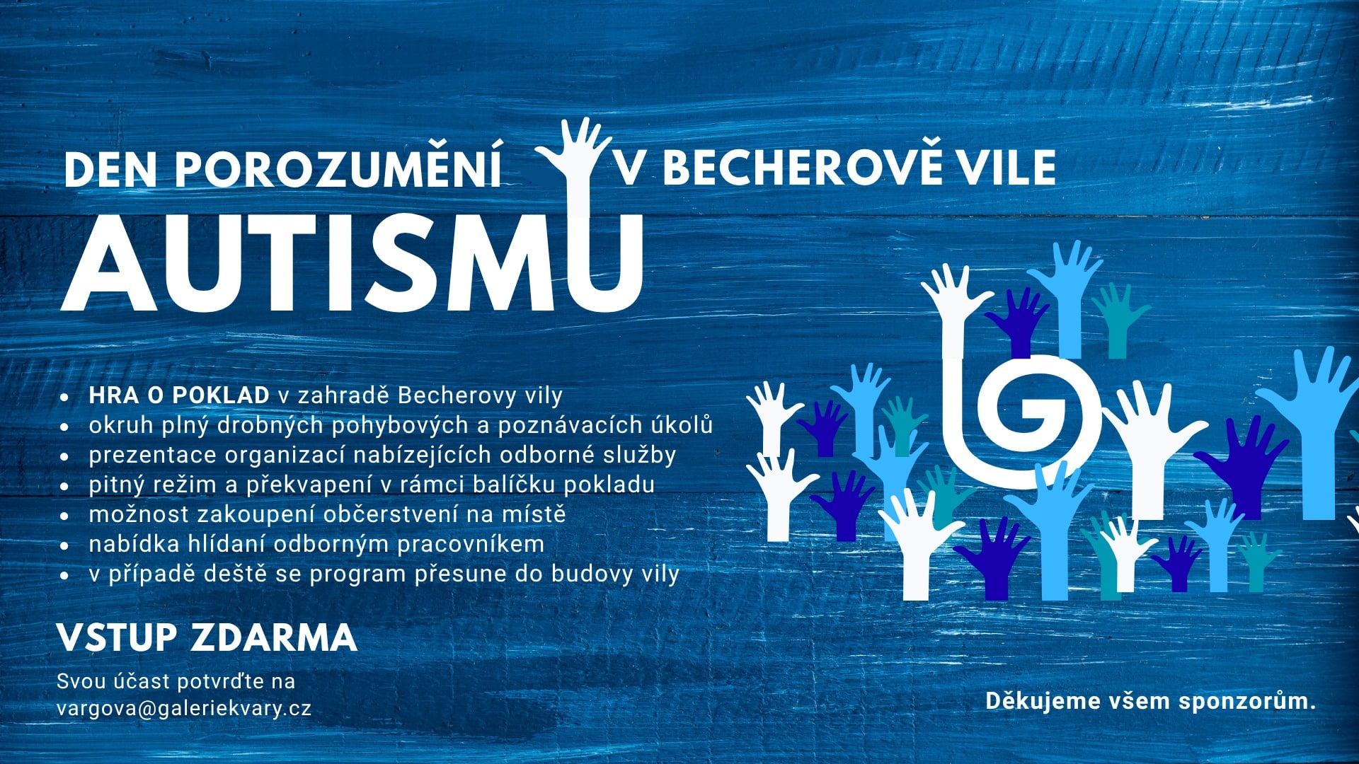 Den porozumění AUTISMU v Becherově vile
