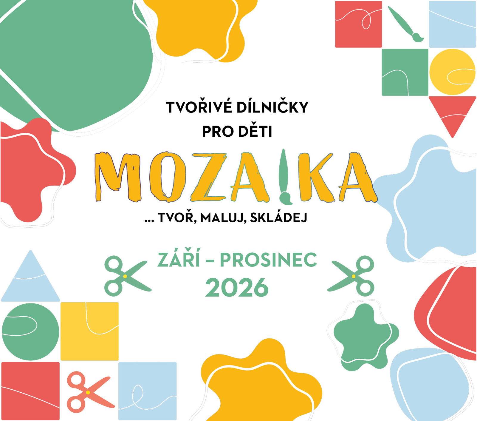 Mozaika - tvořivé odpoledne pro děti