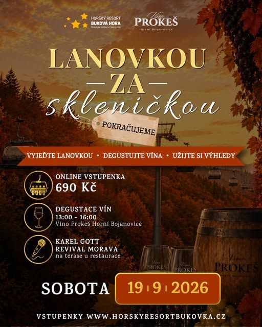 Lanovkou za skleničkou - pokračujeme