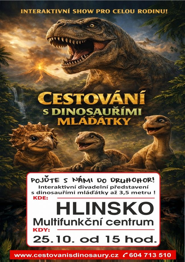 Cestování s dinosauřími mláďátky