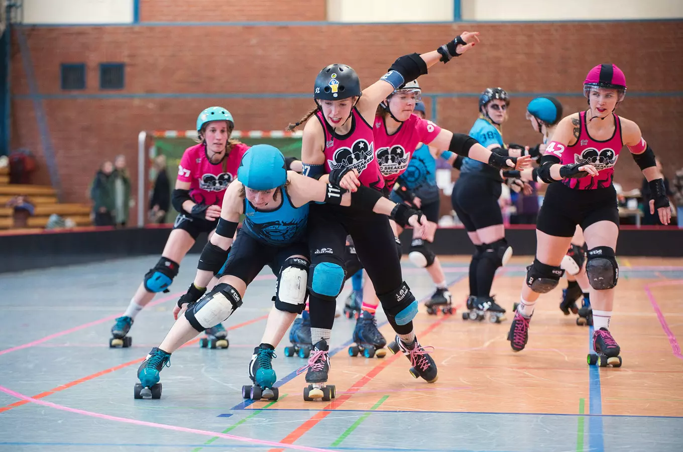 Roller Derby turnaj – Hard Breakers Prague RD vs. Vienna RD vs. Berlin RD