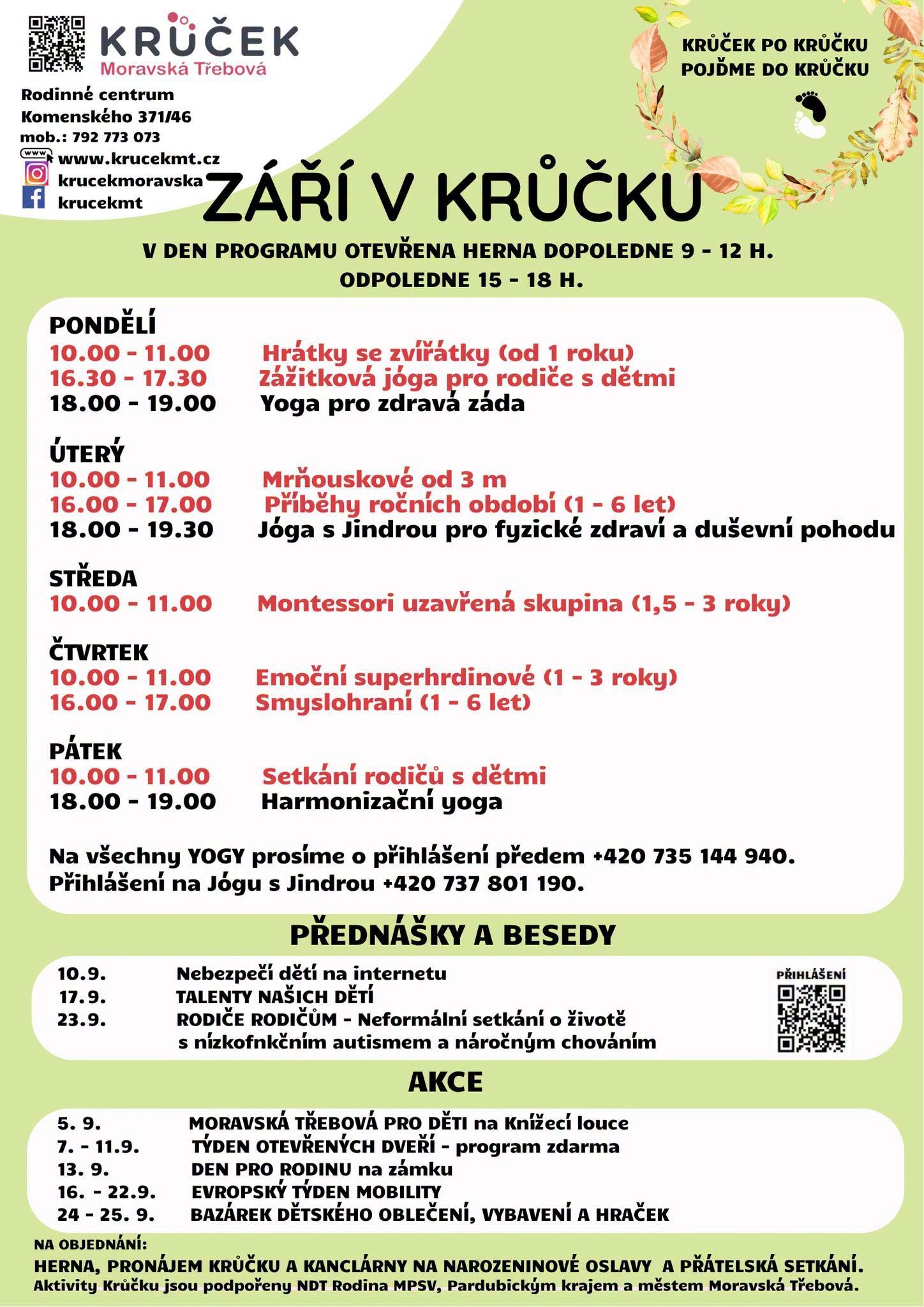 Září v Krůčku